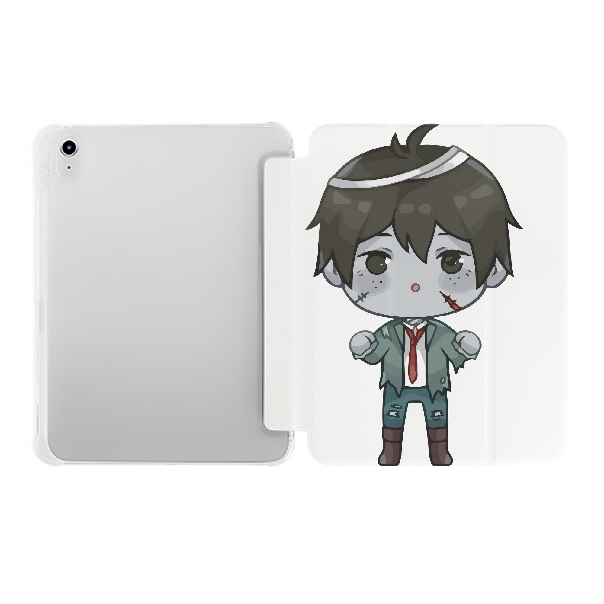 （画像用） ハイキュー!! Haikyu!! IPad ケース ペン収納付き 三つ折りスタンド PUレザー×シリコン 対応機種9.5/10.5/10.9インチ